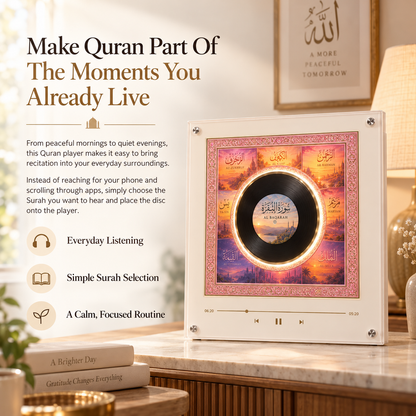Ayah Box - Quran Vinyl Player