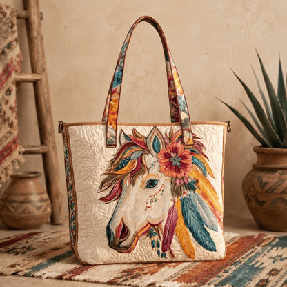 ✨Last Day 50% OFF✨Handmade Native American Quilted Tote Bag