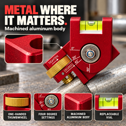 🧲 4-in-1 Magnetic Conduit Bending Level