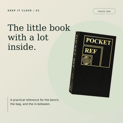 Pocket Ref 4th Edition | 864-Page Portable Reference Book