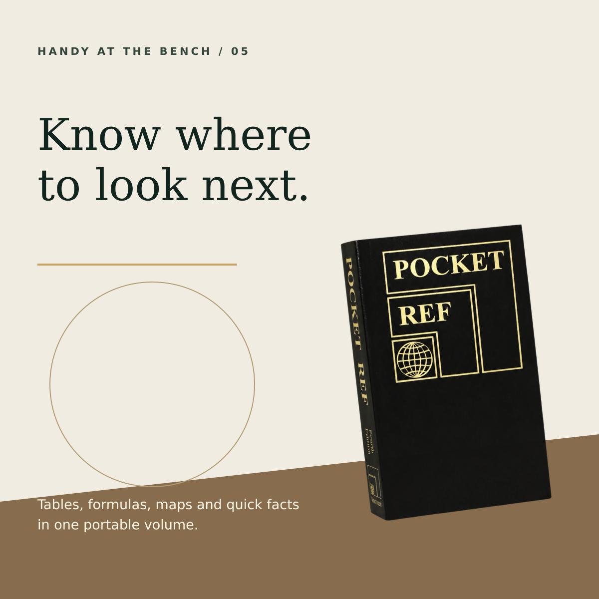 Pocket Ref 4th Edition | 864-Page Portable Reference Book
