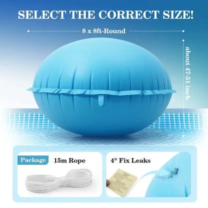 💧 Winter 50% OFF - Uirway Heavy‑Duty PVC Winter Pool Pillow for Above‑Ground Pools