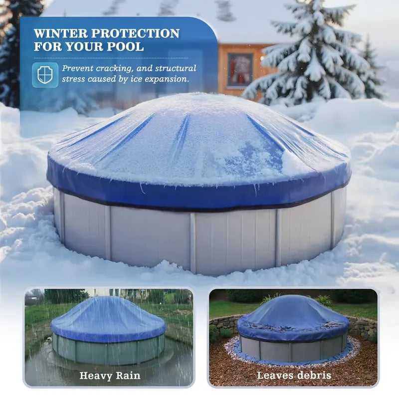 💧 Winter 50% OFF - Uirway Heavy‑Duty PVC Winter Pool Pillow for Above‑Ground Pools