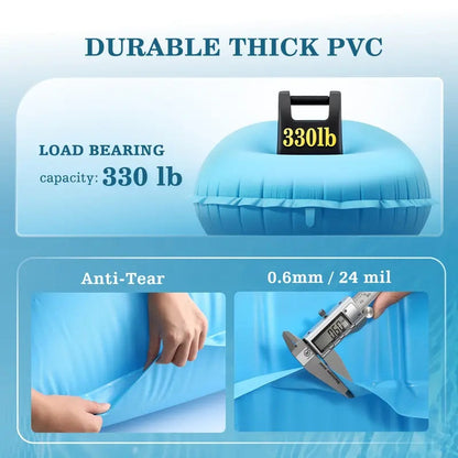 💧 Winter 50% OFF - Uirway Heavy‑Duty PVC Winter Pool Pillow for Above‑Ground Pools