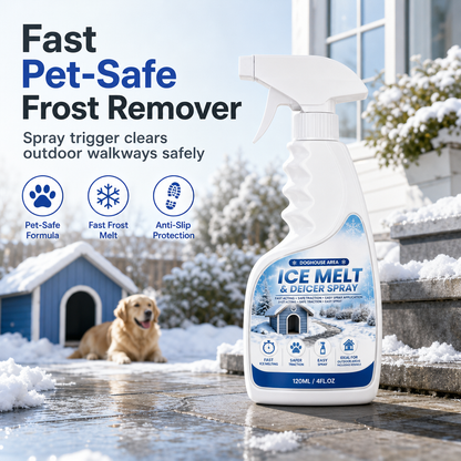 🔥Outdoor De-Icing & Snow Melting Spray – pet-safe, dissolves frost on contact. Clear steps, walkways & patios fast