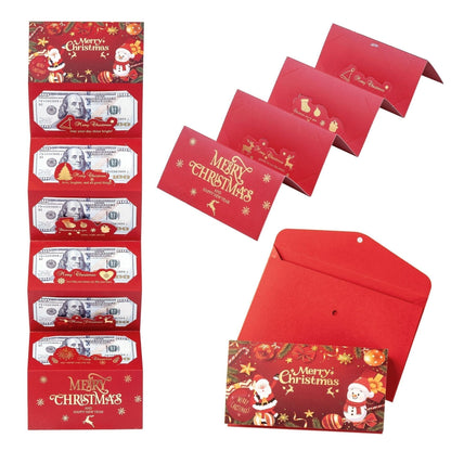 ⚡ 50K+ SOLD! Almost Gone-🎅💸Christmas Cash Gift Envelope– A creative way to give cash this Christmas!
