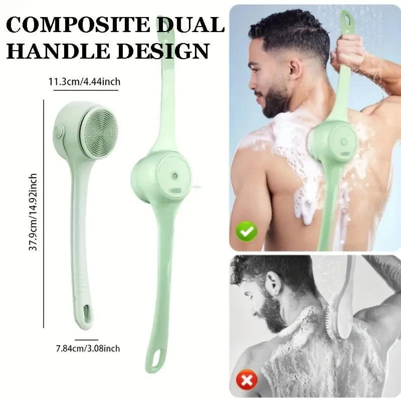 Electric Long Handle Exfoliating Bath Brush