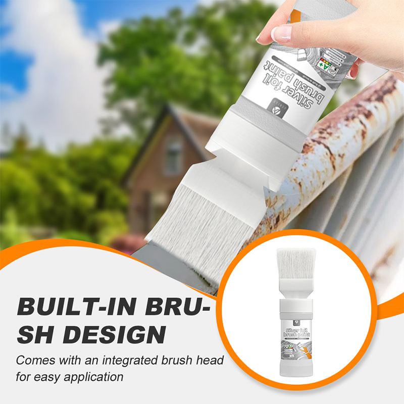 ✨🏠 Limited Time 50% OFF✨ Water-Based Metallic Silver Paint | Easily Cover Scratches & Stains