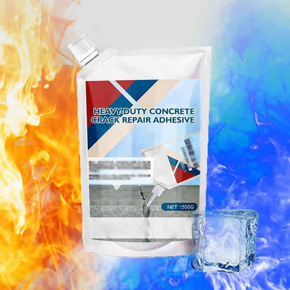 ✨ Limited Time 50% OFF✨ Heavy-Duty Concrete Crack Repair Adhesive, Waterproof Permanent Crack Filler For Wall, Floor, Driveway, Patio & Garage