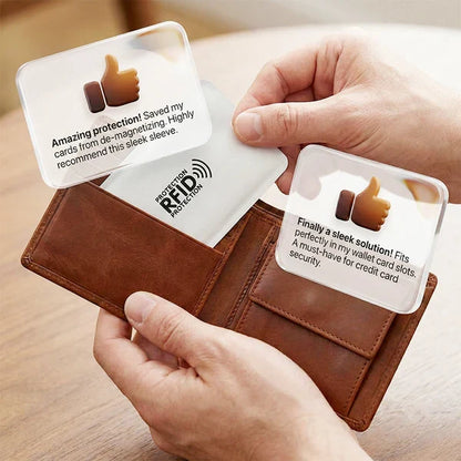 🔥Limited Time 49% Off✨Stop Card Skimming Instantly🫣RFID Blocking Sleeves (8-Packs)
