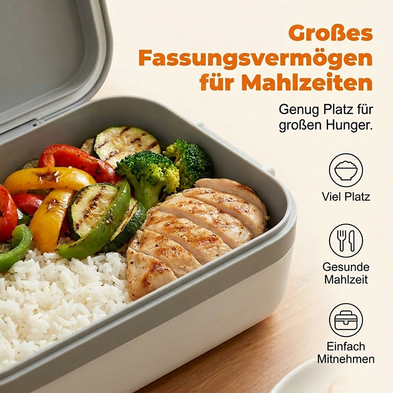 📢📢50% off now！🍱⚡ Portable electric lunch box with self-heating 🔋🌡️