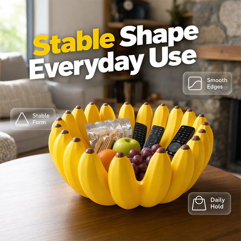 ⏰🔥LIMITED TIME 50% OFF!🔥50K+ SOLD!Creative Banana Shape Fruit Bowl