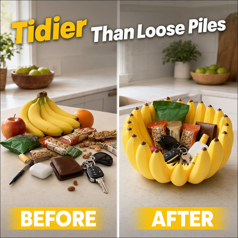 ⏰🔥LIMITED TIME 50% OFF!🔥50K+ SOLD!Creative Banana Shape Fruit Bowl