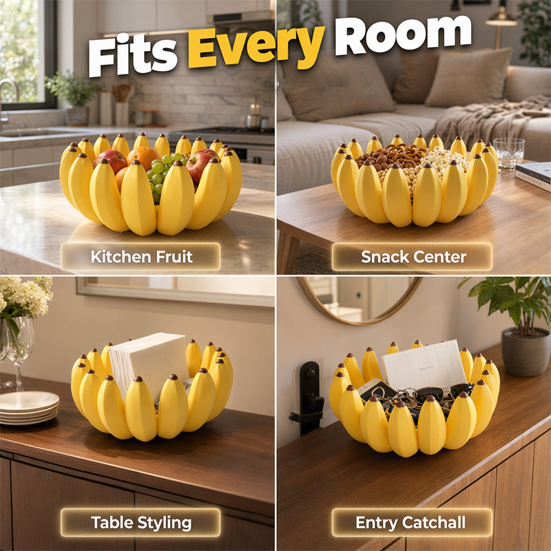 ⏰🔥LIMITED TIME 50% OFF!🔥50K+ SOLD!Creative Banana Shape Fruit Bowl