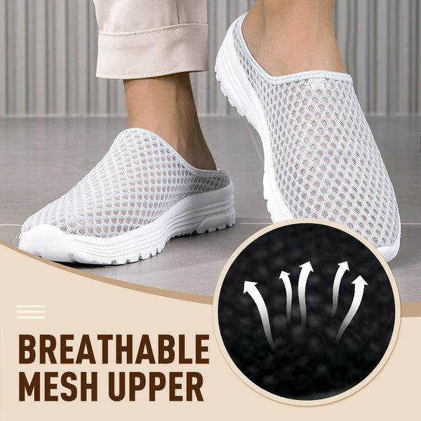 Breathable Mesh Comfort Slippers – Lightweight, Casual Slip-On Shoes for Everyday Wear