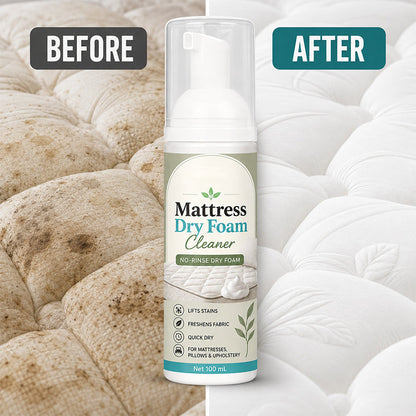 🎁No-Rinse Mattress Dry Foam Cleaner‑Deep Stain Remover Foam Spray🛏️