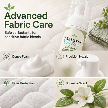 🎁No-Rinse Mattress Dry Foam Cleaner‑Deep Stain Remover Foam Spray🛏️