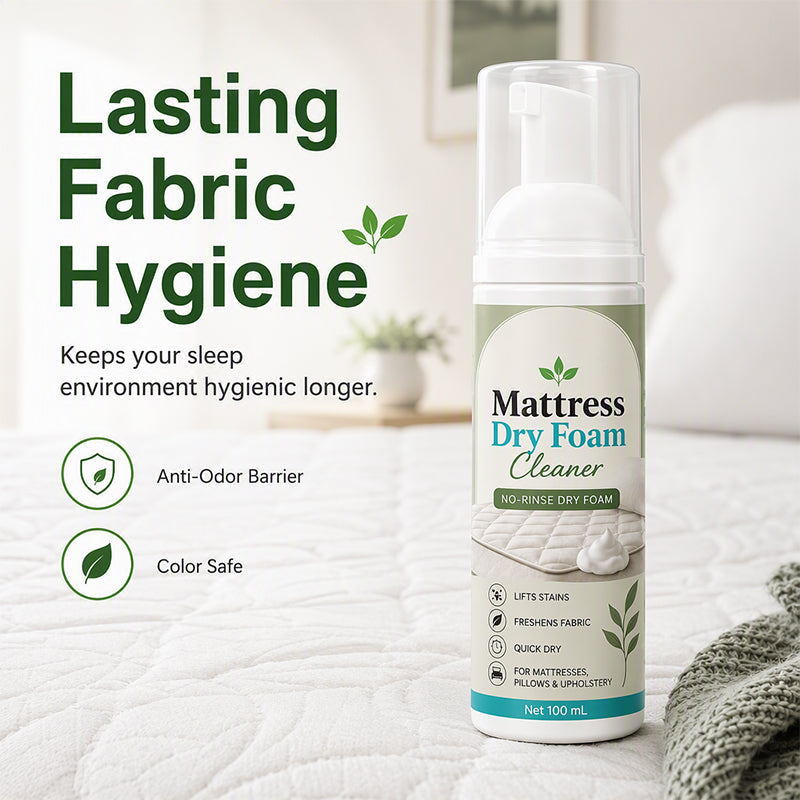 🎁No-Rinse Mattress Dry Foam Cleaner‑Deep Stain Remover Foam Spray🛏️
