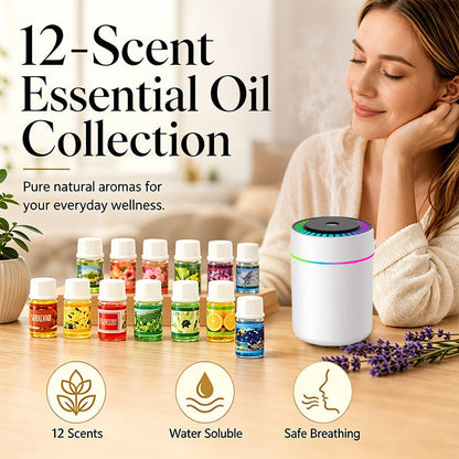 12-Pack Water Soluble Essential Oils Set🌈