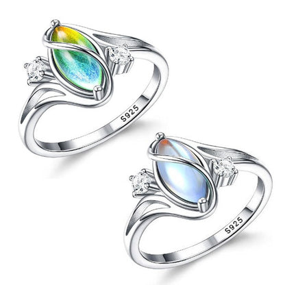 📢📢50% OFF !! ⏰Geometric Oval Ring with Zirconia Accents