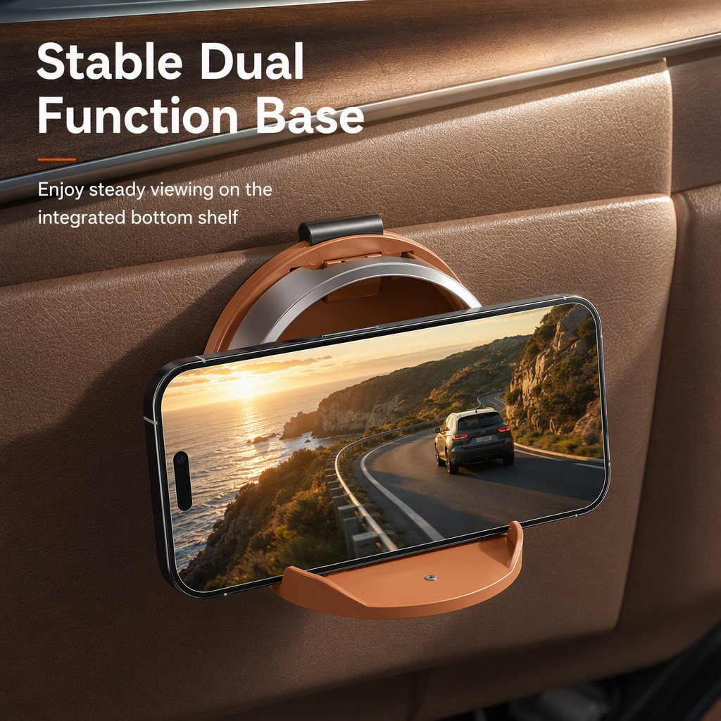 🚗 🥤Foldable Car Door Cup Holder – Large Capacity Drink Holder & Storage Organizer for Bottles, Coffee Cups, Phones & More