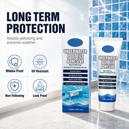 😂 Limited Time: 50% OFF – High Strength Underwater Pool Tile Adhesive
