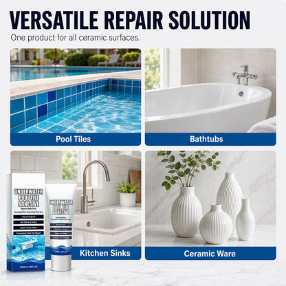 😂 Limited Time: 50% OFF – High Strength Underwater Pool Tile Adhesive