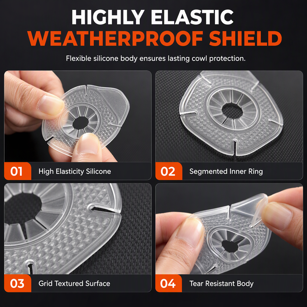 🚗LAST DAY SALE BUY 1 GET 1 FREE!!🎁✨Car Windshield Arm Hole Dust Cover