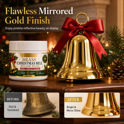Brass Bell and Copper Polish Cream for Tarnish and Oxidation Removal