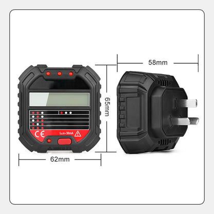 ⚡ Digital Socket Tester - Smart AC Voltage & Leakage Detector