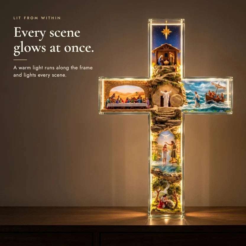 Story of Jesus Light-Up Cross