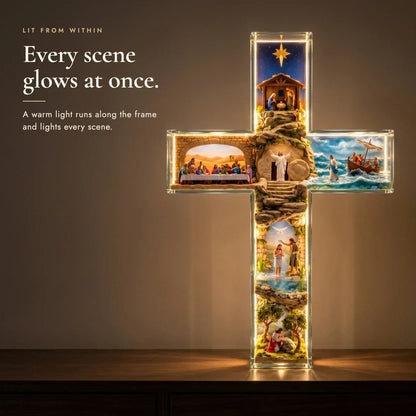 Story of Jesus Light-Up Cross
