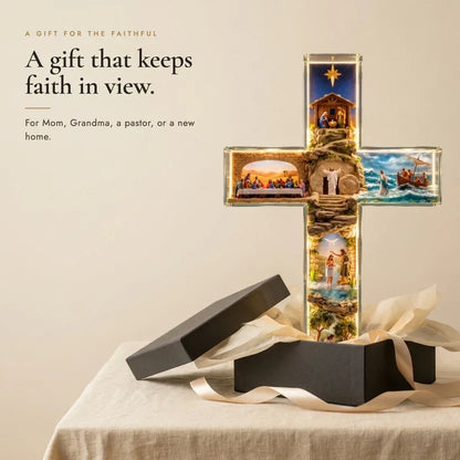 Story of Jesus Light-Up Cross