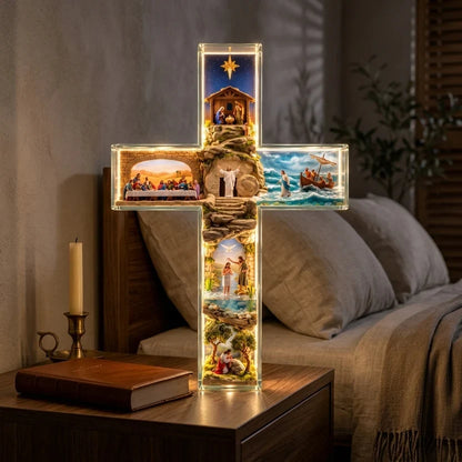 Story of Jesus Light-Up Cross