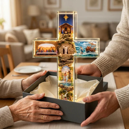 Story of Jesus Light-Up Cross