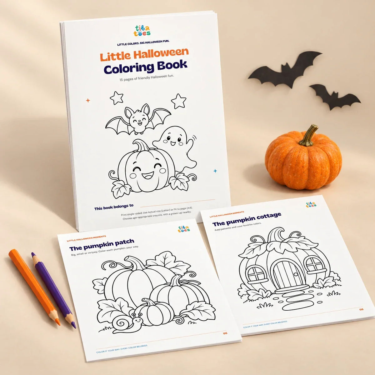 Halloween Coloring Book