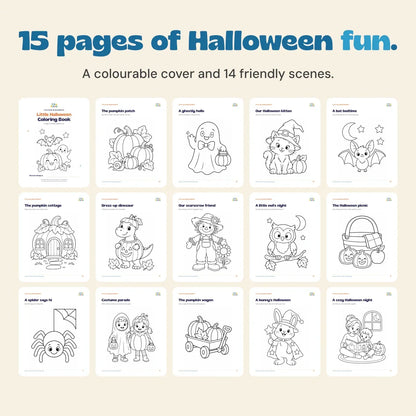 Halloween Coloring Book