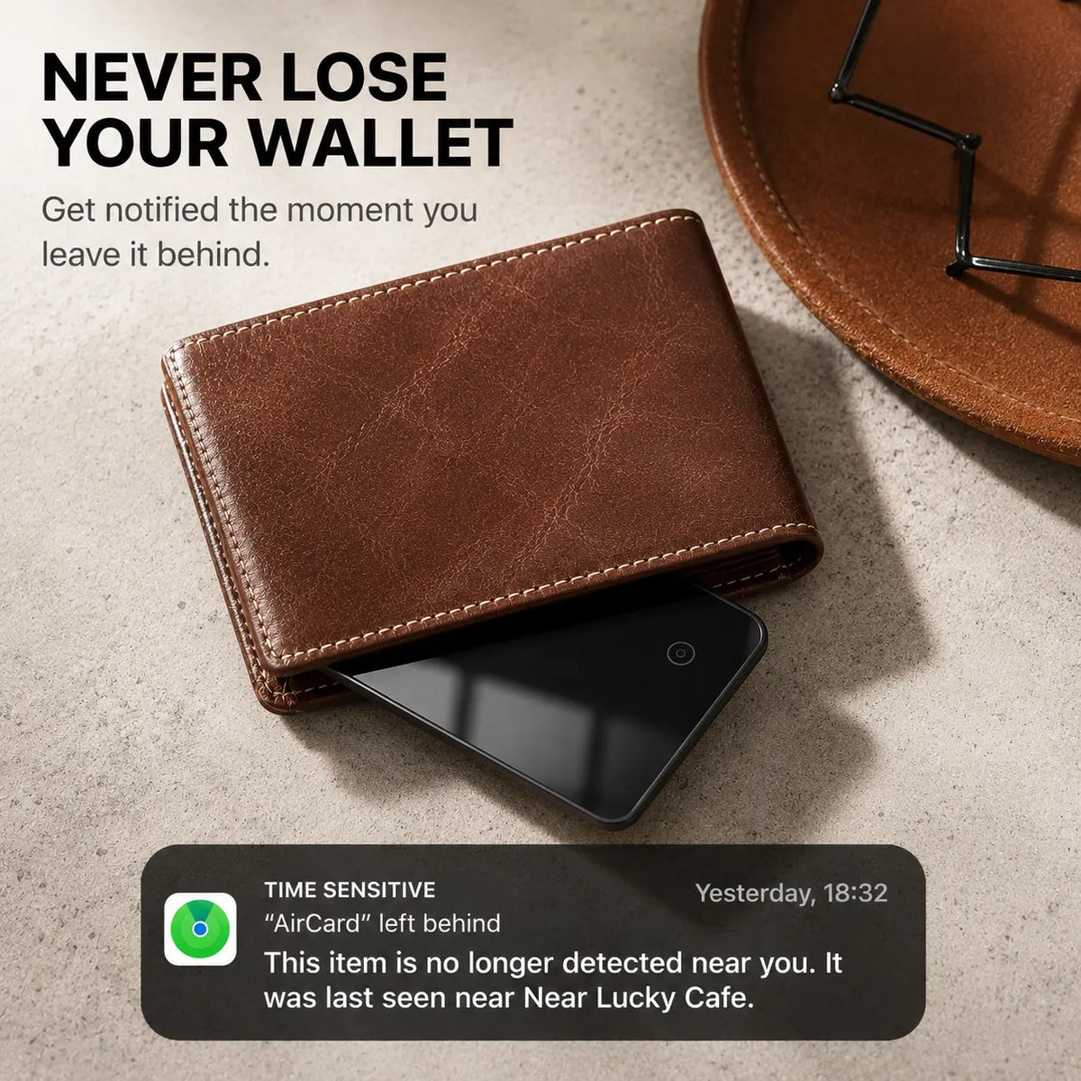 🔍Ultra-Slim Smart Wallet Tracker Card – IP67 Waterproof Bluetooth Item Finder for Wallets, Passports & Luggage