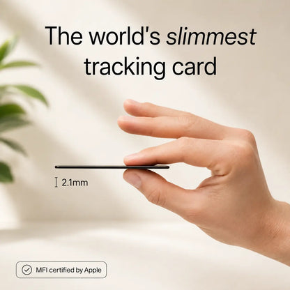 🔍Ultra-Slim Smart Wallet Tracker Card – IP67 Waterproof Bluetooth Item Finder for Wallets, Passports & Luggage